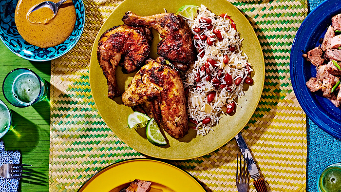 The Beach Party catering package example