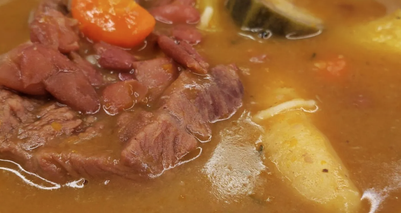 Thursday: Red Peas & Beef Soup